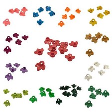 Piastra Pianta LEGO 1x1 Rotonda 3 Foglie - Colore & Qtà (MPN: 32607)