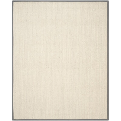 SAFAVIEH Natural Fiber Collection NF443B Marble/Grey Rug