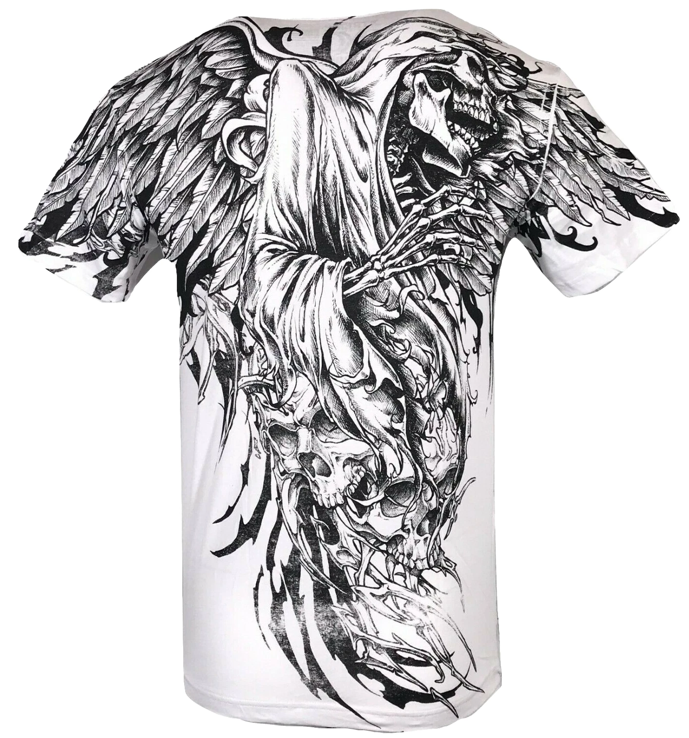 XTREME COUTURE by AFFLICTION Men's T-Shirt SORROW Skull Biker MMA S-5X
Opens in a new window or tab