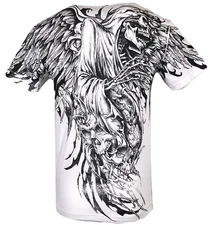 XTREME COUTURE by AFFLICTION Men's T-Shirt SORROW Skull Biker MMA S-5X