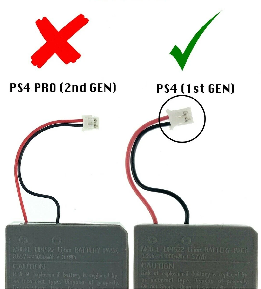 Batterie Compatible avec Sony Playstation 4 PS4 Dualshock 4