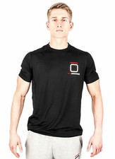 Mens T Shirts Short Sleeve T-shirt Gym Workout Slim Fit Muscle Crew Neck Tee Top