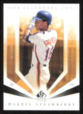 2004 SP Legendary Cuts DARRYL STRAWBERRY Base Baseball card NEW YORK METS