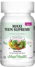 Maxi Health Kosher Maxi Teen Supreme Her Multi 60 Capsules