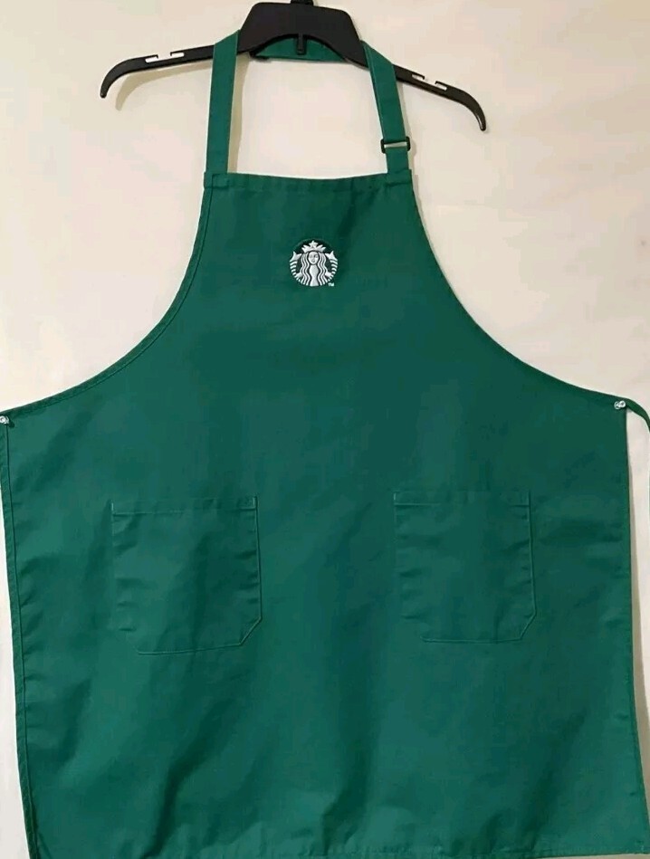 Starbucks Apron Adult Green Regular Starbucks Corporation Uniform