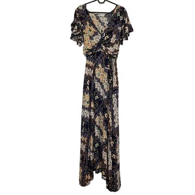 Midi Dress Amuse Society Frill Seeker Dress Amuse Society Frill Seeker  Woven Maxi Dress Size Small