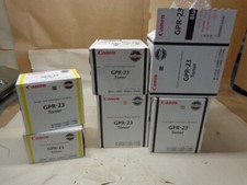 CANON GPR-23 TONER LOT 4 black 2 yellow fit C2550 C2880 C3080 C3380 C3480 C3580