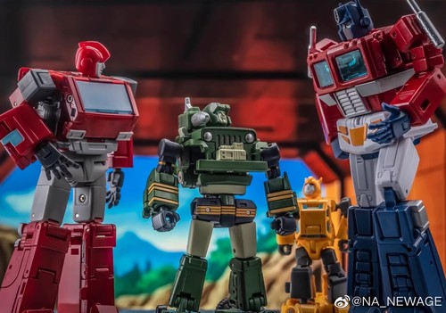 ¡Listo! Nueva figura de acción Transforms Toy Newage H50 Scott Hound en stock MINI - Imagen 10 de 14