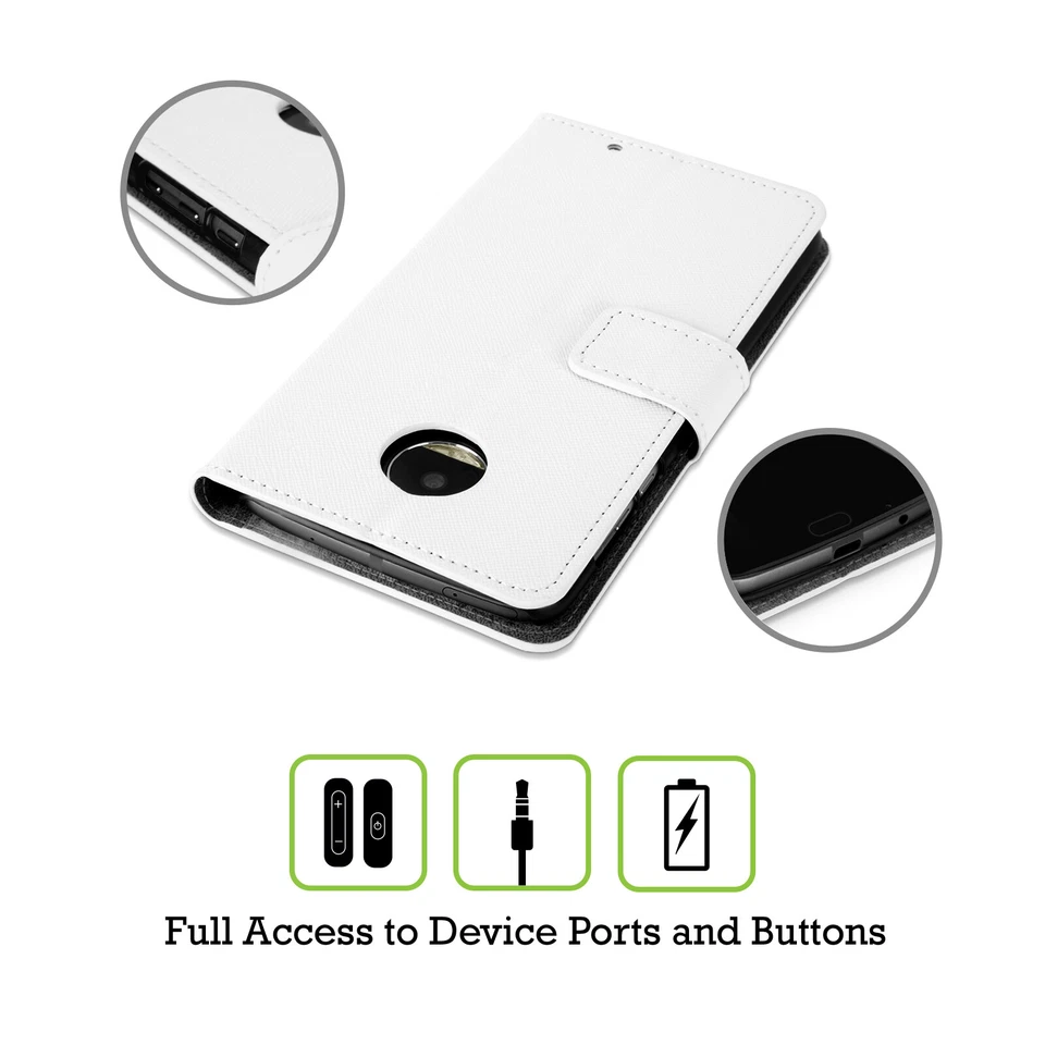 FUNDA LIBRO DE CUERO HEAD CASE DESIGNS PATRONES DE PAÍS FRANCÉS PARA TELÉFONOS MOTOROLA Foto 3 de 4