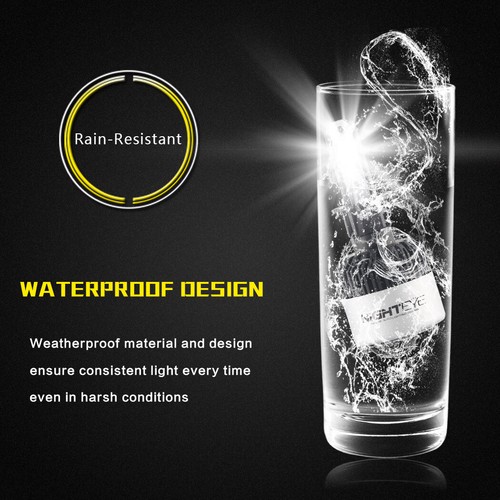 Nighteye 2x 72W 9000LM LED Headlight Bulbs Kit Car Driving White 6500K Plug&Play - Picture 55 of 111