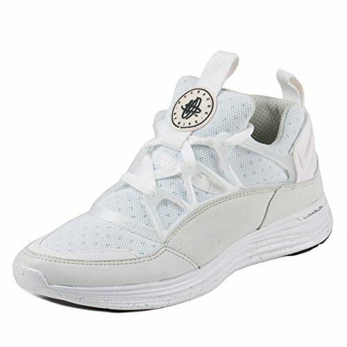 Nike Men's Lunar Huarache Light SP White/Black Sz 9.5 776373-110 Fashion Shoe