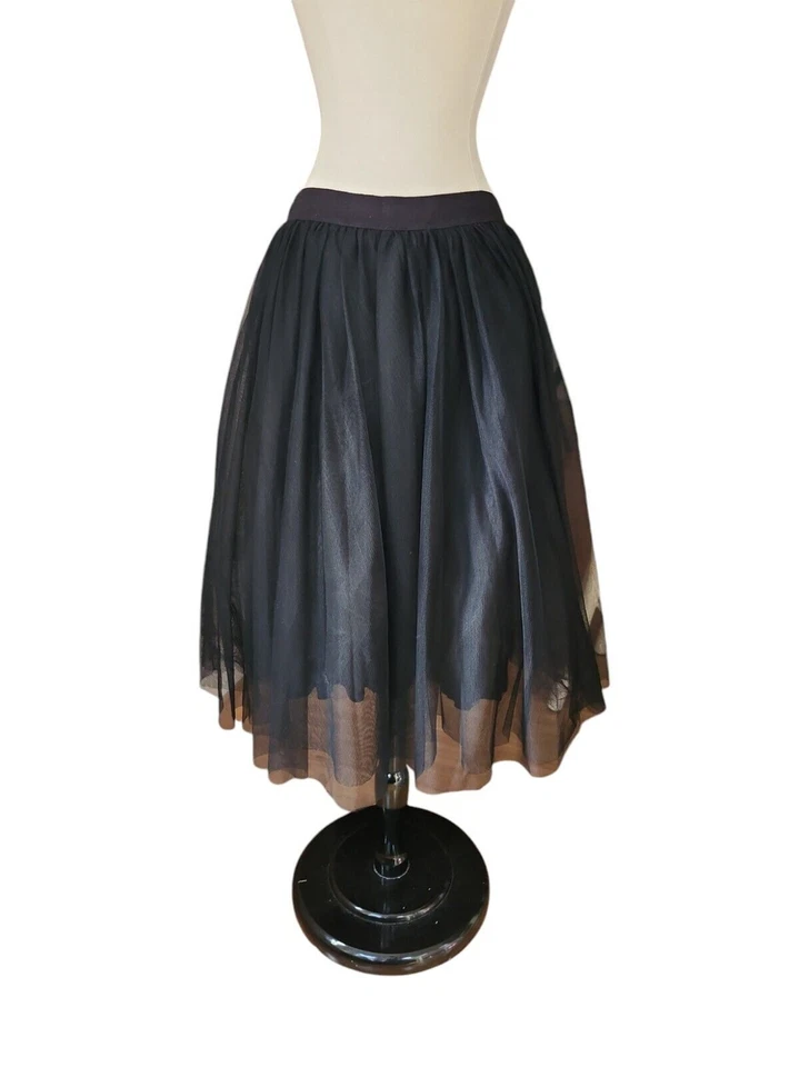 Bailey 44 Falda Midi de Tul para Mujer L Ballet Caprichoda Completa Negra Oscura Romántica Foto 3 de 4