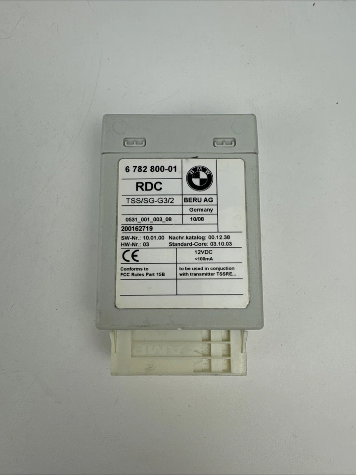 BMW E90 E60 335i 328i 528i Tpms 2006-2010 módulo de monitor de presión de neumáticos 6782800 Foto 2 de 4