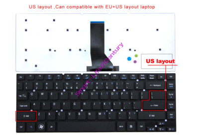 New for Acer E1-410G E1-422 E1-470G E1-470P E1-472 4830 3830T 4755 US Keyboard