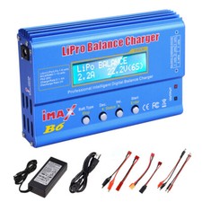 Lipo Battery Charger, 1S-6S Balanced Charger Discharger,Li-ion NiMH NiCD Charger
