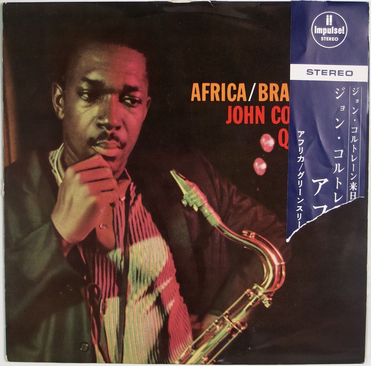 JOHN COLTRANE QUARTET: Africa / Brass Impulse Japan SH-3018