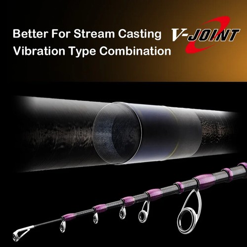1.75m Telescopic Rods Spinning Casting Solid Tip Carbon Fishing Rod Fishing Rod - Picture 3 of 24