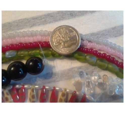 Glass Beads Strands Lot #73 - 8 Strands - Picture 2 of 4