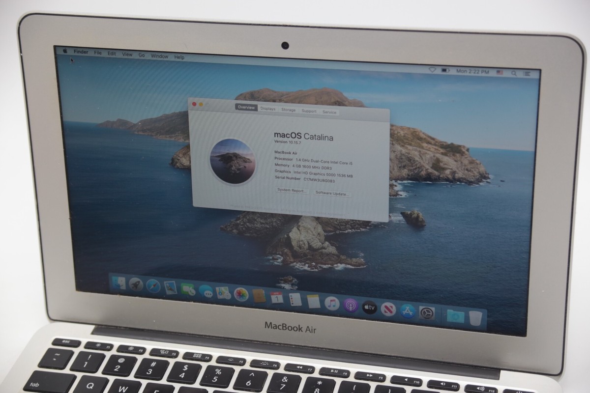 MacBook Air A1465☆2014☆11インチ❗️corei5 MacBook Air (11-inch, Early 2014) - Technical Specifications