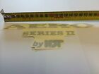 <!--F#f_0-->VL Commodore HDT Aero series 2 guard DECALS x2 silver NOS From HDT In 1989<!--F/-->