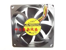 1 PCS  ADDA Fan AD0812VB-A73GP DC12V 0.65A 8025 8CM 3 Pin cooling fan