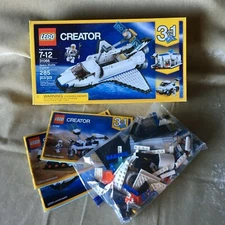 LEGO Creator Space Shuttle Explorer 2017 (31066) 100% Complete with Box/Instruct