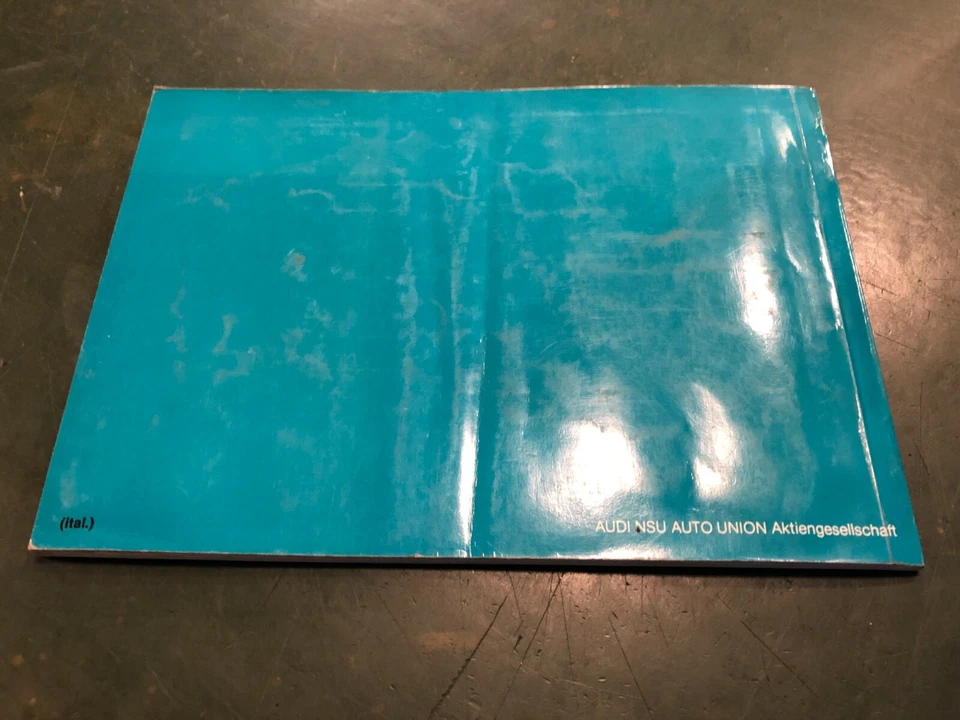 Libretto uso e manutenzione Audi 50 LS GL 05/1974  italiano auto epoca vintage - Immagine 2 di 4