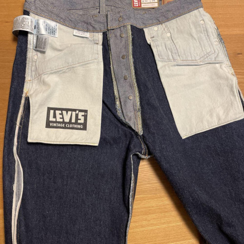 Levi's Inside Out 501XX W32/L34 Limited to 501 pieces wor Levi's Inside Out 501XX W32/L34 Limited to 501 pieces wor
