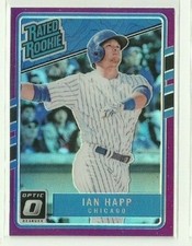 2017 Optic Purple Holo IAN HAPP Rated Rookie Chicago Cubs Rc #40 Hot Invest! 