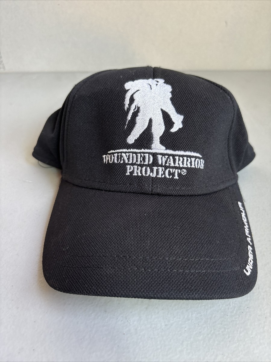 Under Armour Wounded Warrior Project Hat Cap Snapback Black