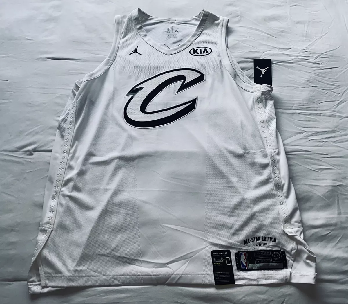 Nike Lebron James 2018 All Star Game AUTHENTIC Jersey Mens 56 2XL
