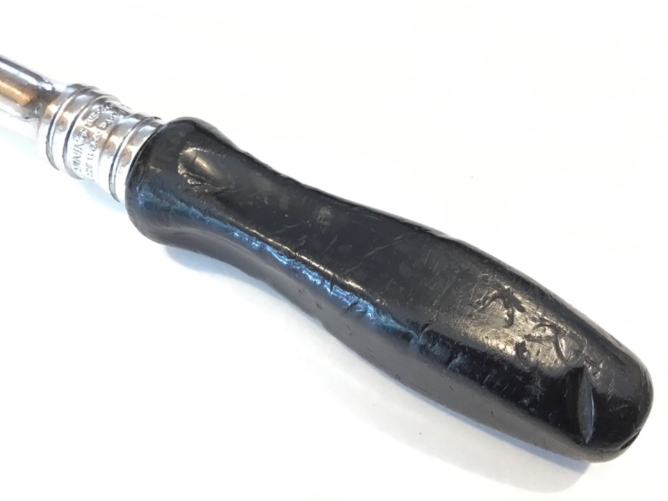 Snap On Tools 3/8” Drive Round Swivel Head Ratchet with BLACK Hard