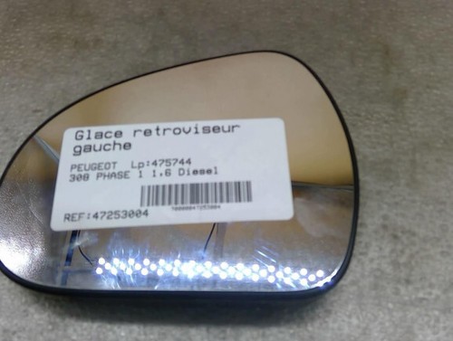 Glace Retroviseur Peugeot 308 2013 Gauche