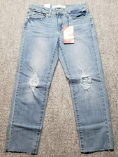 Signature Levi Strauss Slim Boyfriend Jeans Womens 4 - W27 Blue Denim Mid New