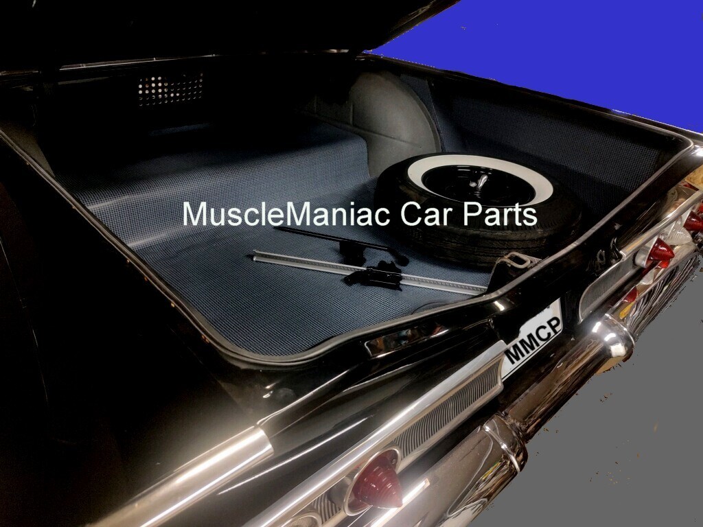 1960 Chevrolet Impala Hardtops & Convertibles RUBBER TRUNK MAT