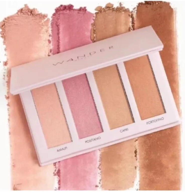 Bronzer Palette WANDER BEAUTY Riviera Blush and Bronzer Palette NIB-image