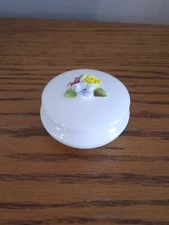 Trinket box Royal Doulton Coal Port Bone China England Porcelain Vintage Floral