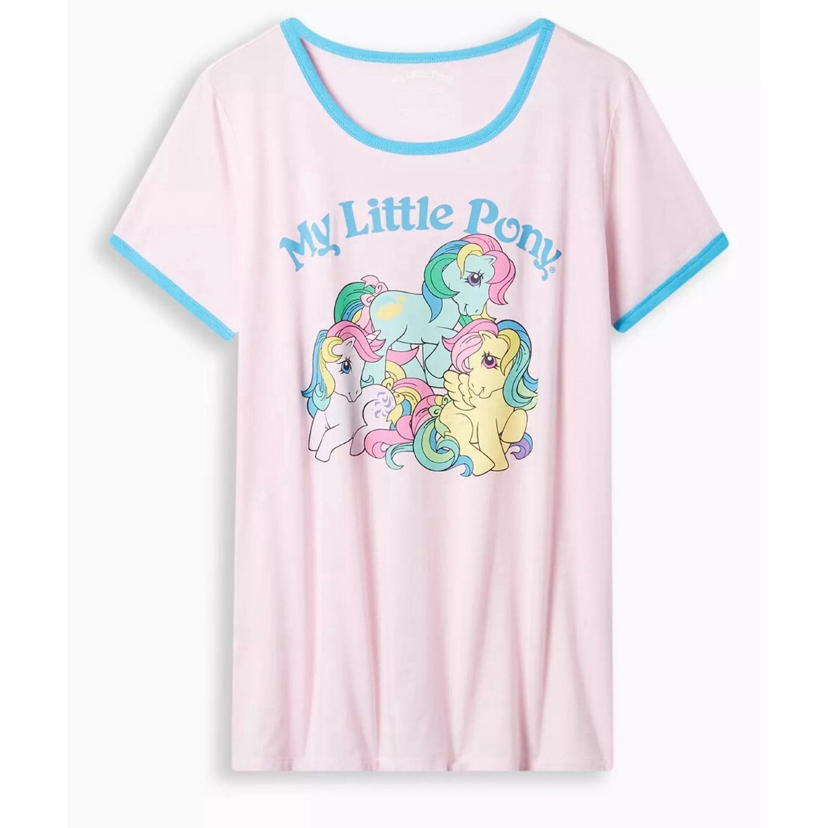 T shirt girocollo Torrid My Little Pony vestibilità classica cotone taglia 3x nuova senza etichette