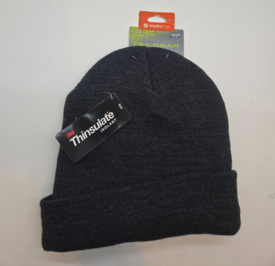 Tek Gear Mens Thinsulate Knit Watch Winter Hat - Dark Coal