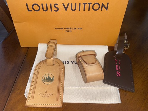 Authentic Louis Vuitton Luggage Tag 
