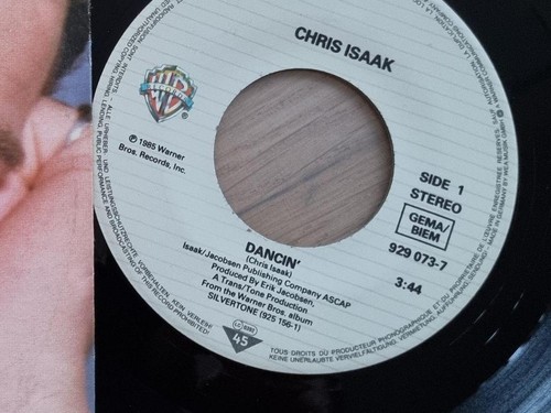 7" Single Chris Isaak - Dancin' Vinyl Germany - Picture 3 of 5