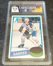 1980 Rob McClanahan Topps USA Hockey ROOKIE Card #232 HGA 7.5 OLYMPIC GOLD MEDAL