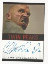 Christophe Zajac-Denek Rittenhouse TWIN PEAKS  2019 Archive Box Autograph Card