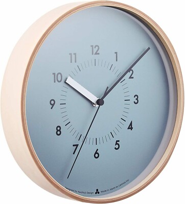 Lemnos SOSO radio clock blue AWA13-06 BL new