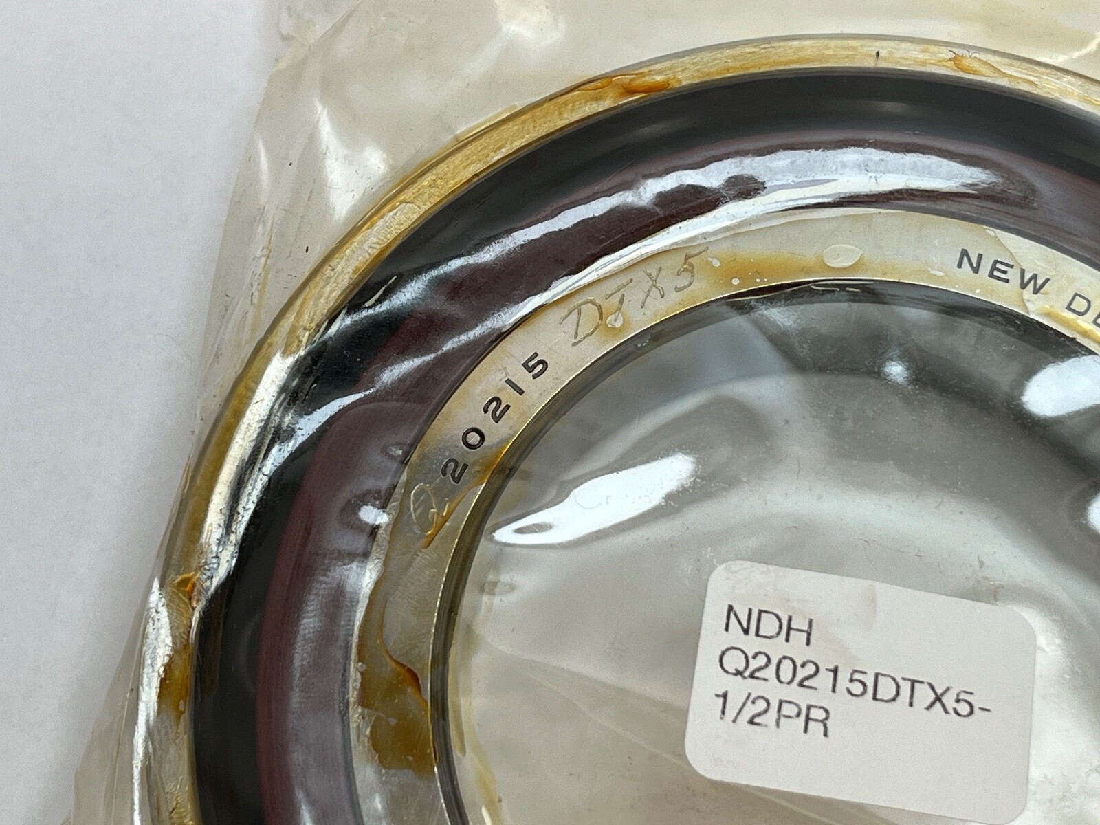 NDH Q20215DTX5-1/2PR Angular Bearing 75x130x25 mm 7215 Q-20215-DT-X5 USA