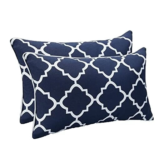 Cuadros 100% Poliéster Almohadas de Decoración para el hogar moderno rectangular