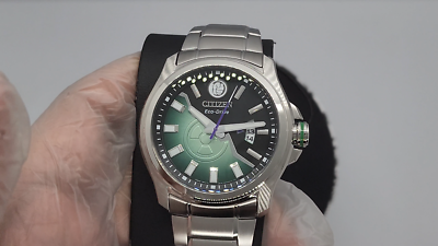 CITIZEN Eco-Drive グリーン腕時計 Citizen Men's Eco Drive Green Dial Sports AW1526-89X - First