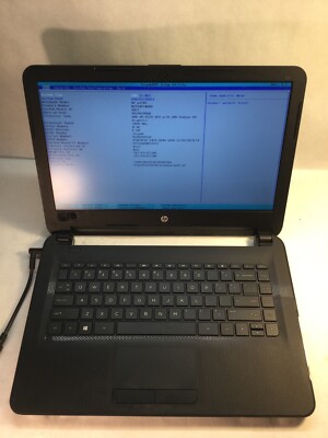 LOT OF 2 HP mt245 14'' Laptop AMD A6-6310 -BOOT TO BIOS - MZ