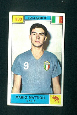 Fig. 1969-70 Panini Sports Champions No.333 Mattioli Boxing ITA Excellent Rec 
