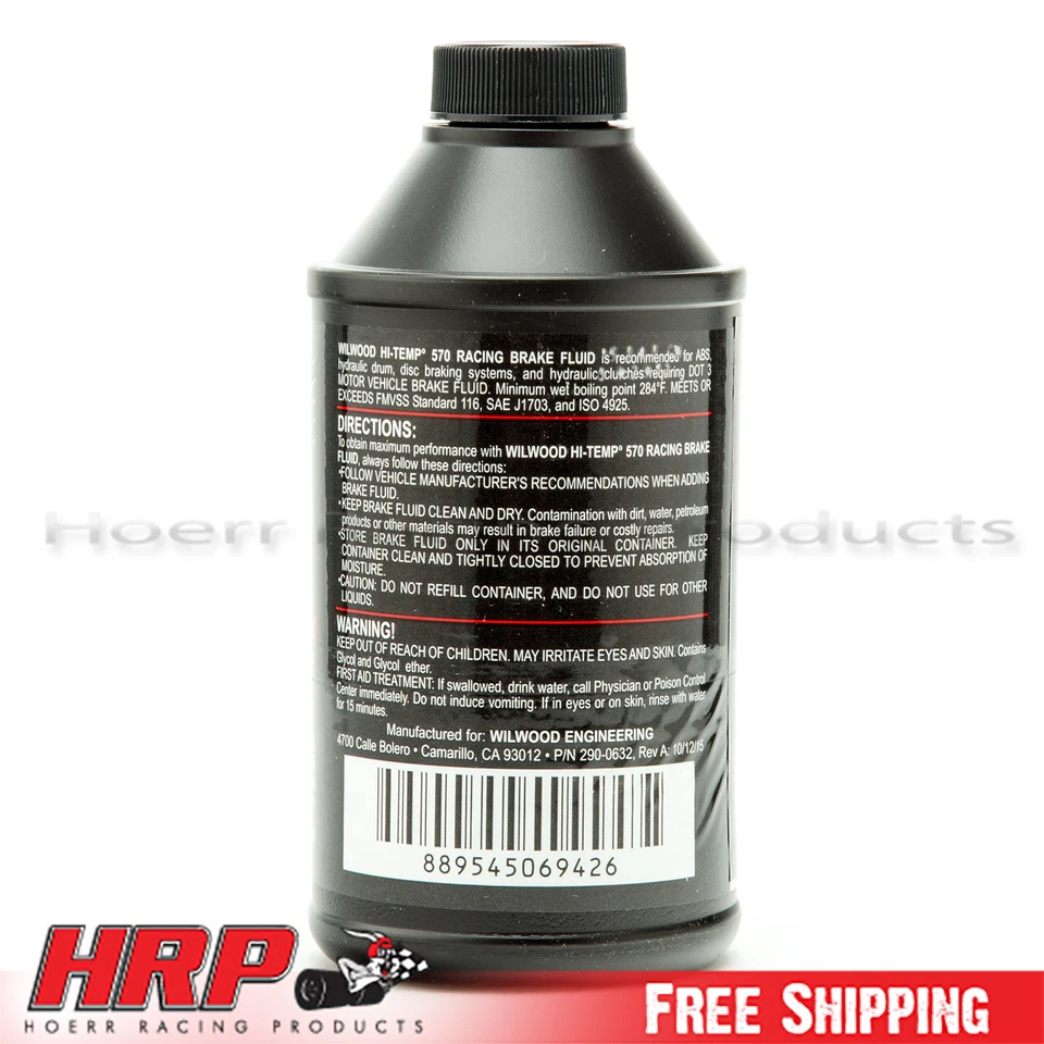 Wilwood-Hi-Temp 570 赛车制动液-290-0632 — 第 2/3 张图片